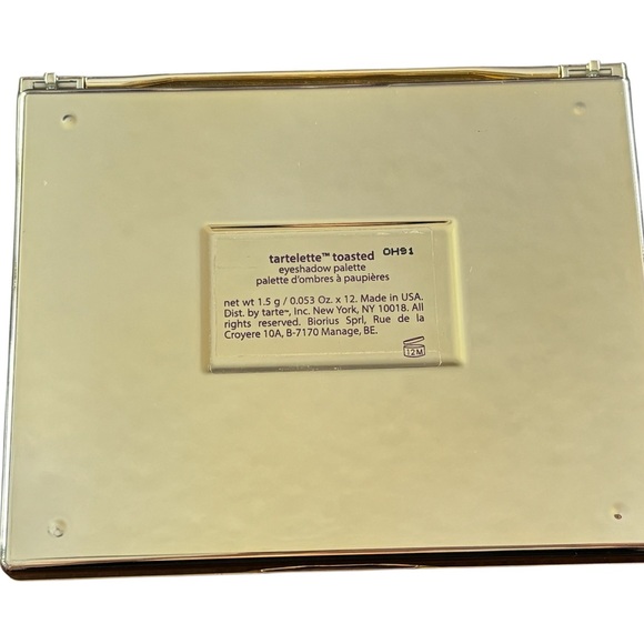 Tarte Tartlette Toasted Eyeshadow Palette Warm Neutral Brown Rose Shades - Picture 5 of 5